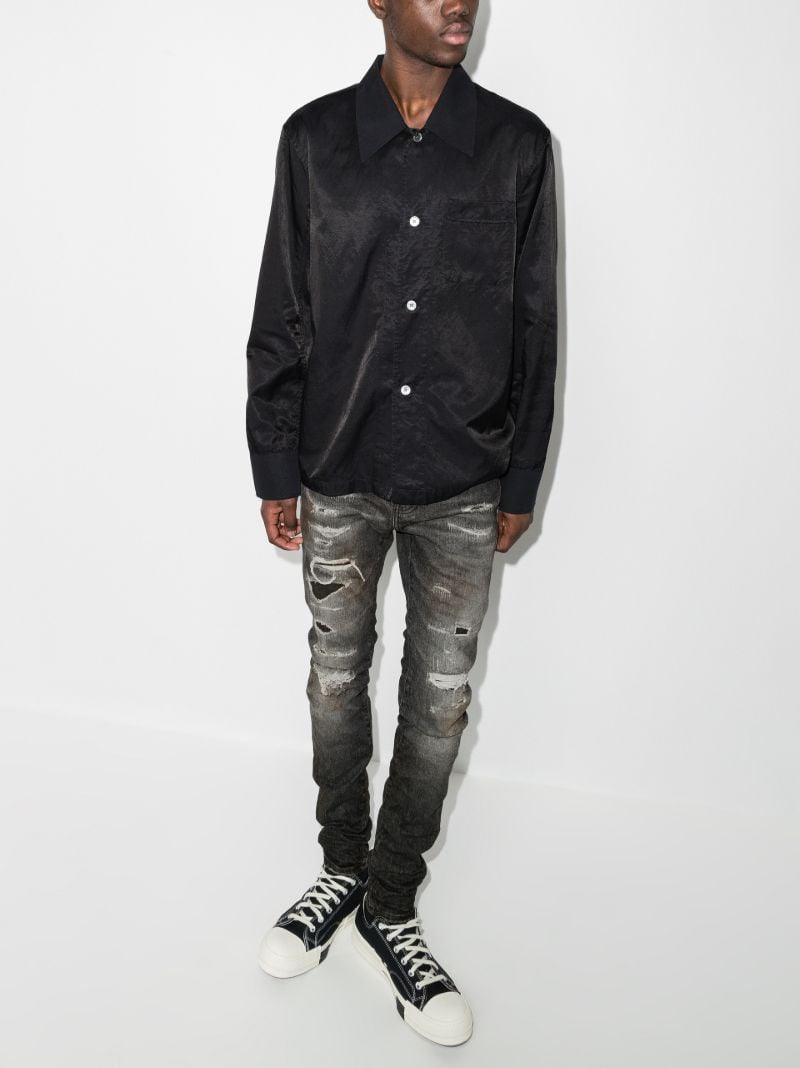 P001 Distressed Skinny Jeans