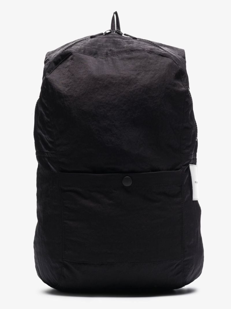 Black Slim Backpack