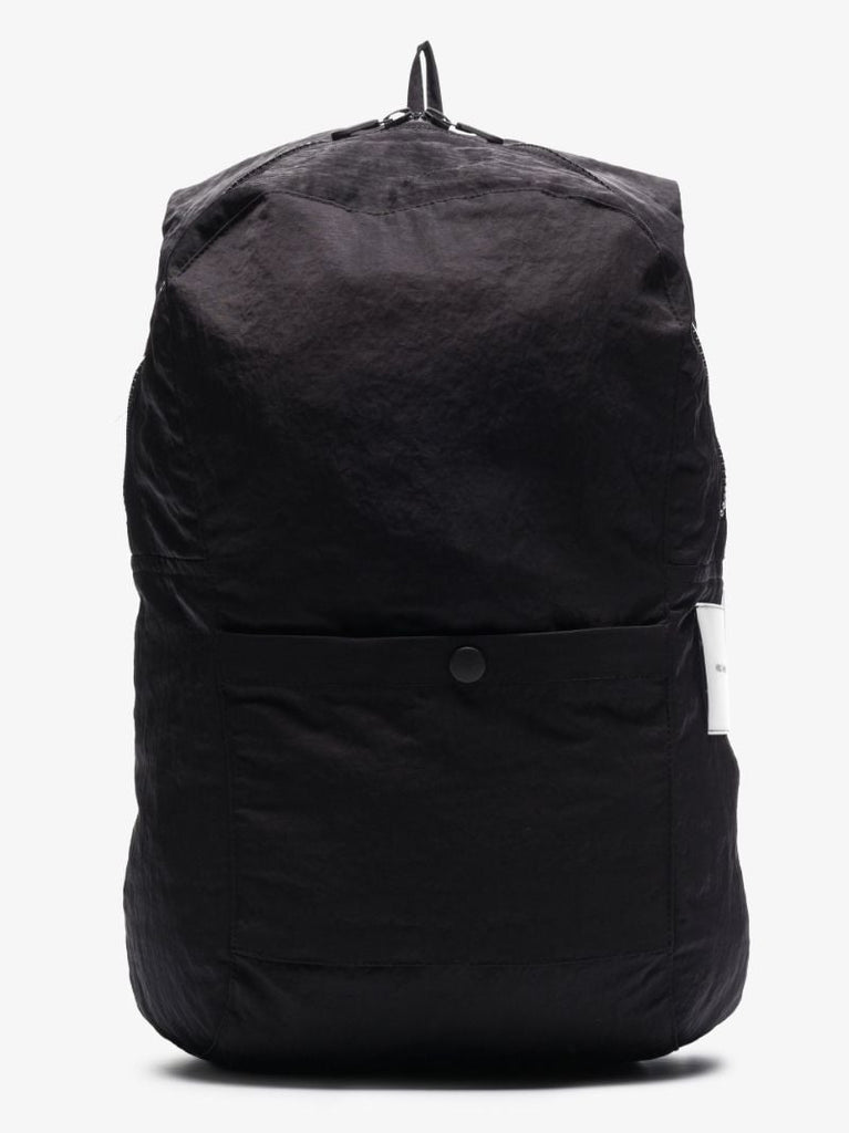 Black Slim Backpack