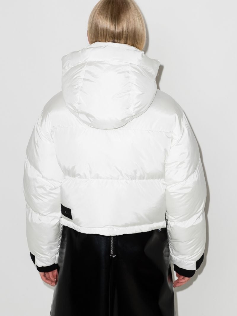 White Willow Eve Cropped Puffer Jacket