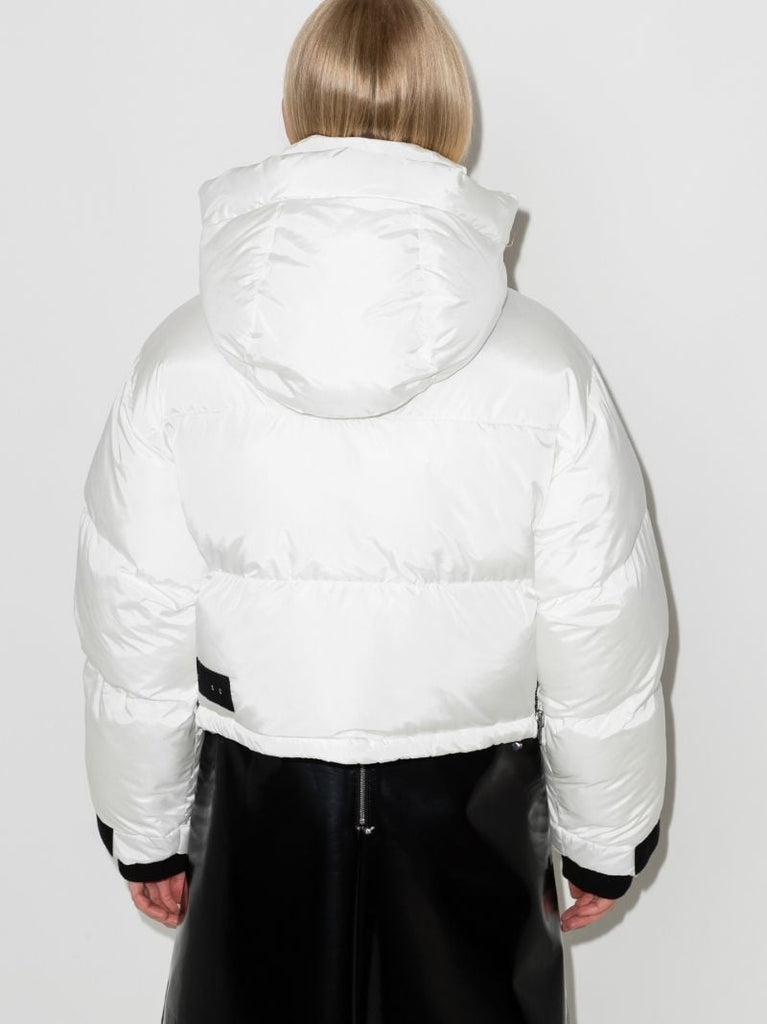White Willow Eve Cropped Puffer Jacket