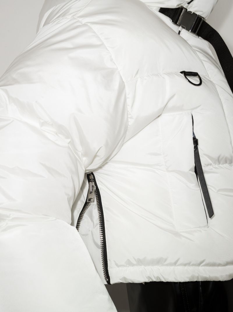 White Willow Eve Cropped Puffer Jacket