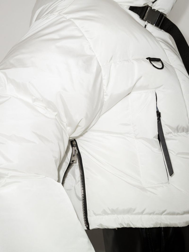 White Willow Eve Cropped Puffer Jacket