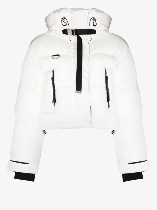 White Willow Eve Cropped Puffer Jacket