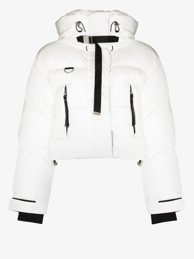 White Willow Eve Cropped Puffer Jacket