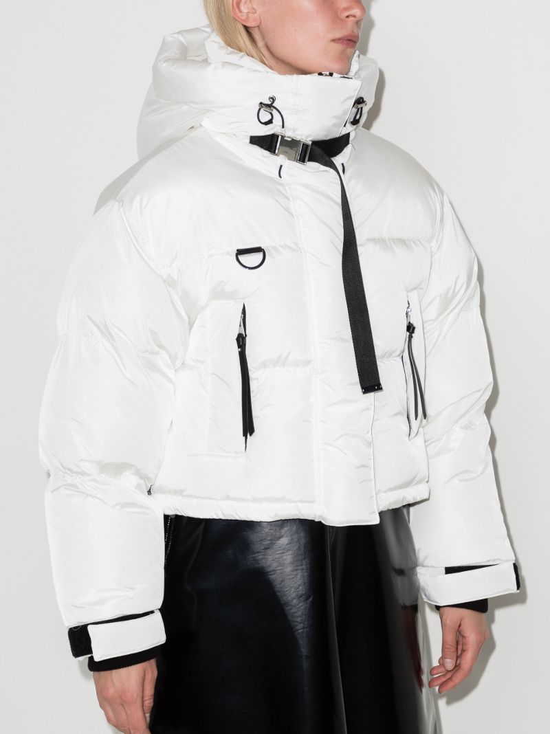White Willow Eve Cropped Puffer Jacket
