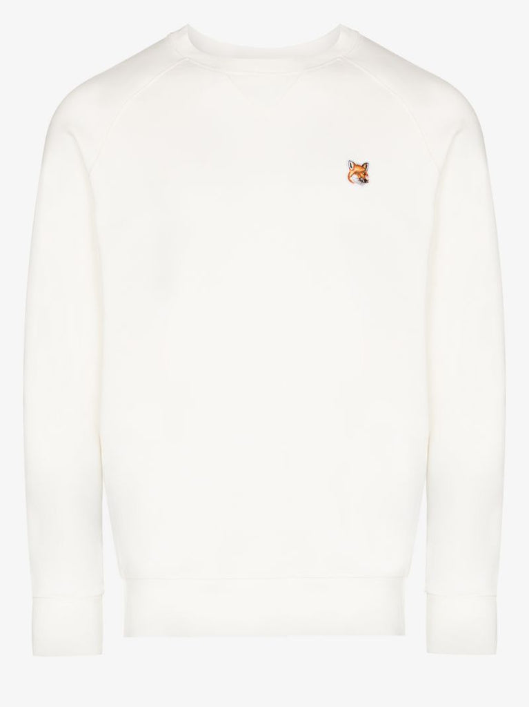 Fox Head Patch Cotton Sweatshirt