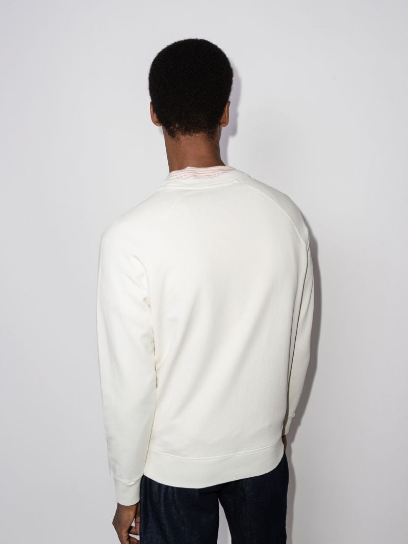 Fox Head Patch Cotton Sweatshirt