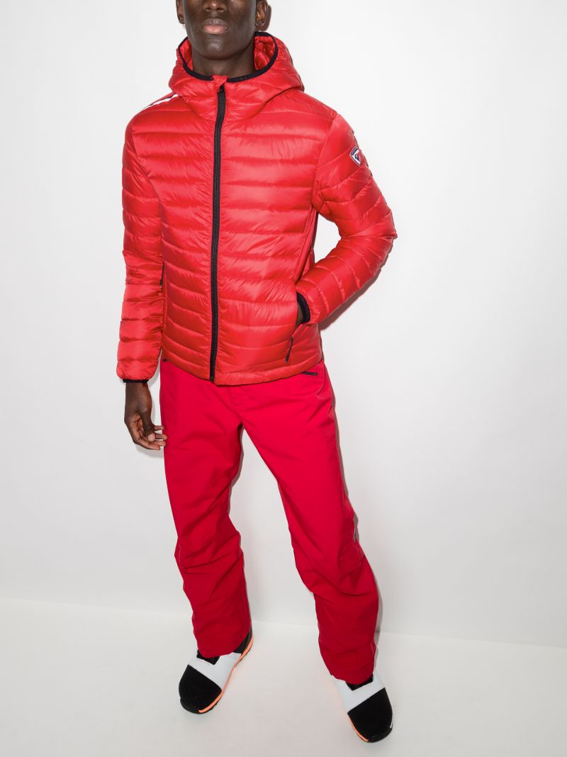Red Rossi Hooded Padded Jacket