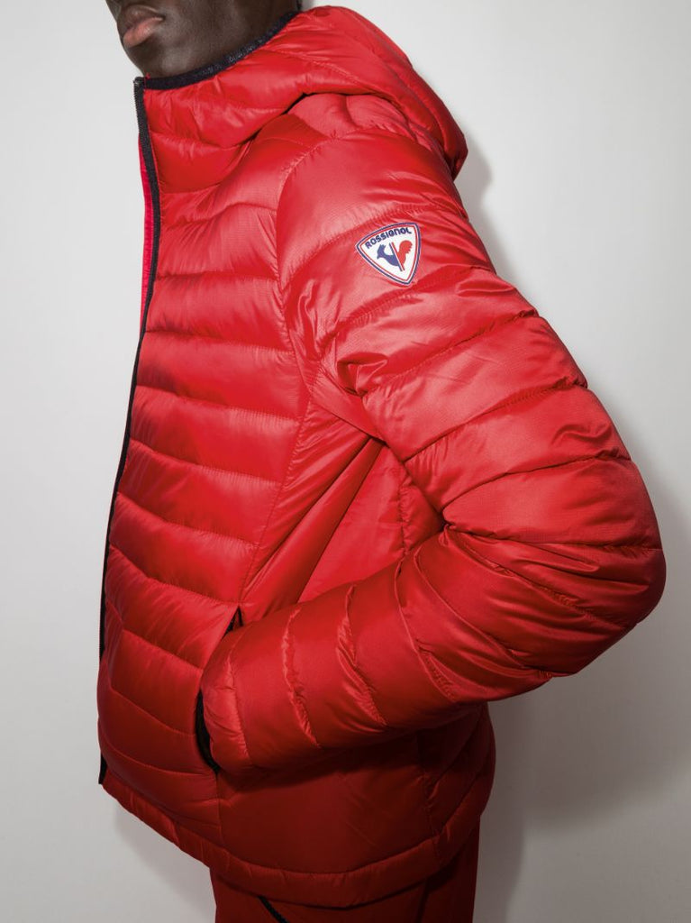 Red Rossi Hooded Padded Jacket