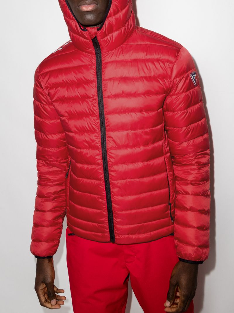 Red Rossi Hooded Padded Jacket