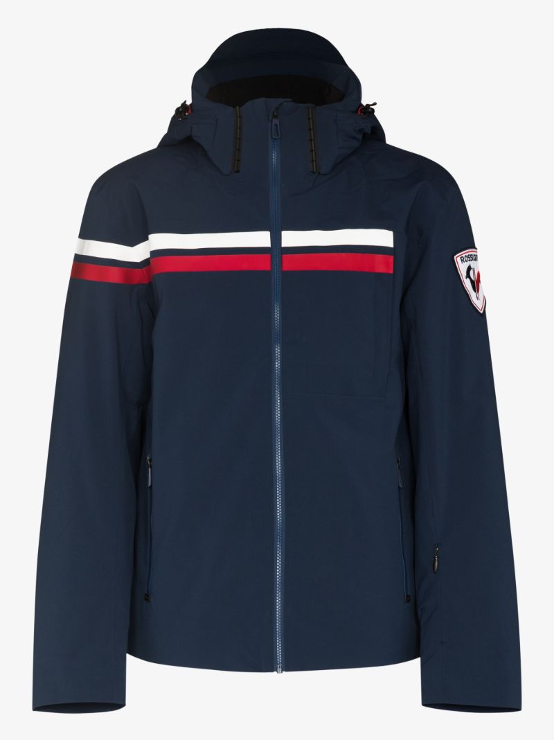 Navy Embleme Ski Jacket