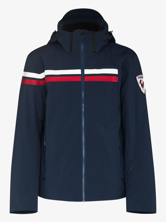 Navy Embleme Ski Jacket