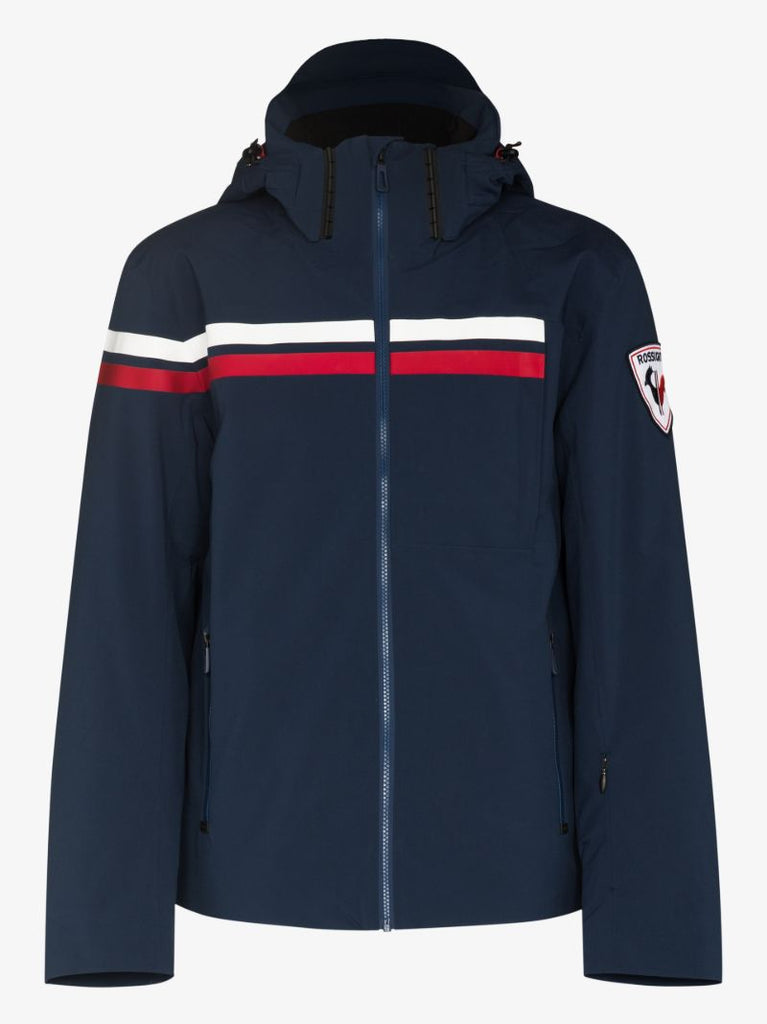 Navy Embleme Ski Jacket