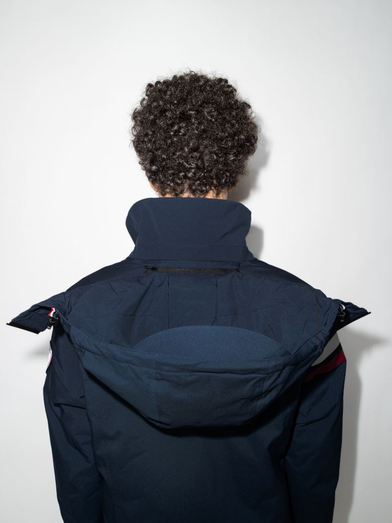 Navy Embleme Ski Jacket