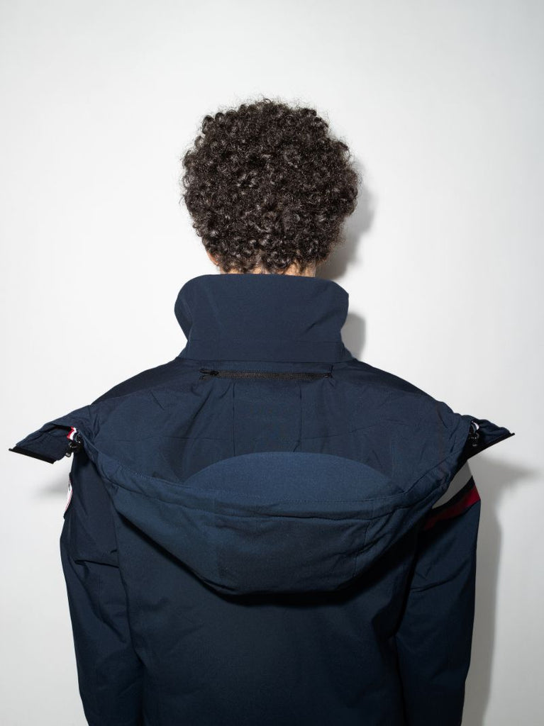 Navy Embleme Ski Jacket
