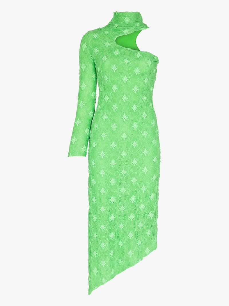 Kiki Flower Cutout Midi Dress