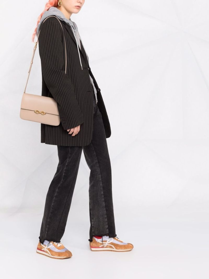 Black Kate Small Leather Shoulder Bag