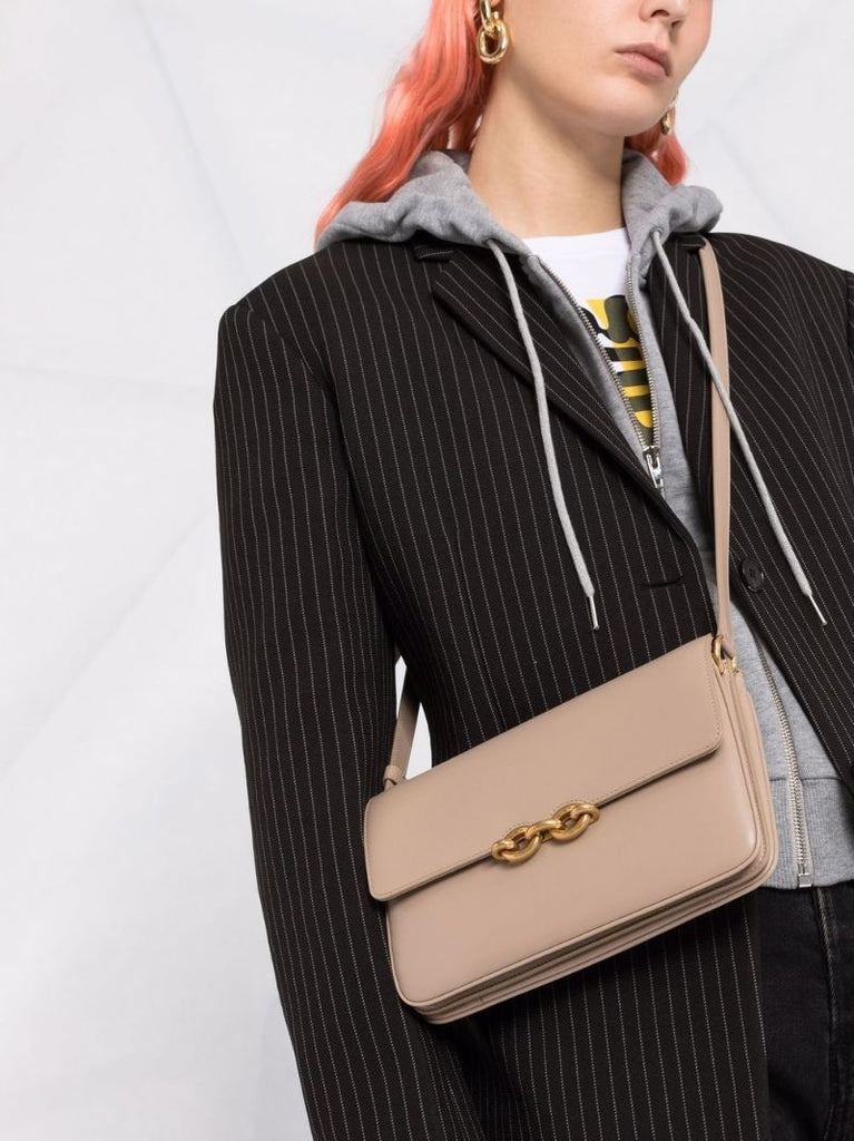 Black Kate Small Leather Shoulder Bag