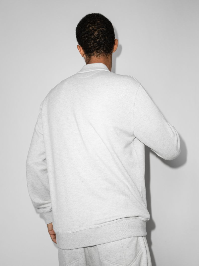 Zip-up Cashmere Cardigan