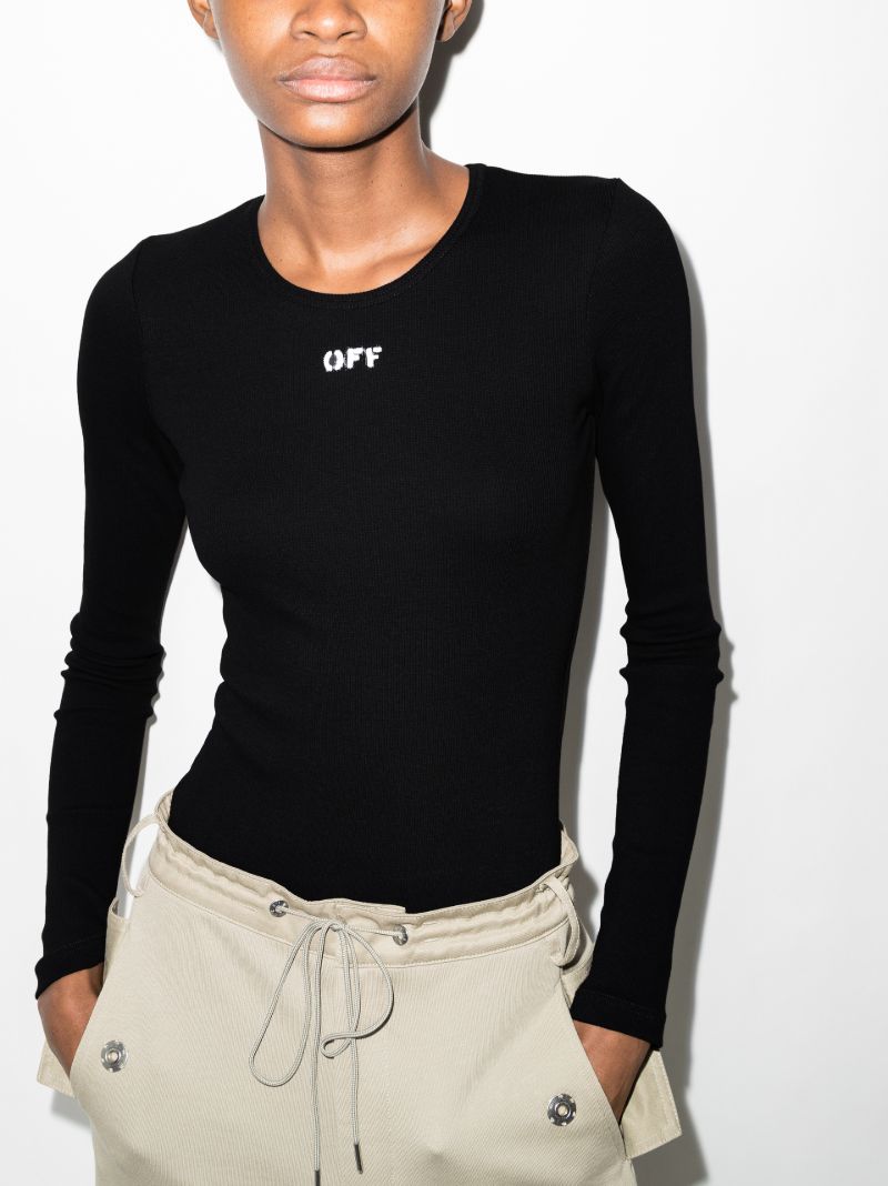 Logo Print Bodysuit