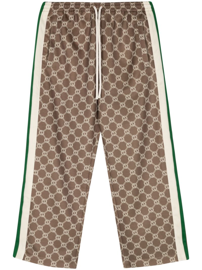 Brown Interlocking G Track Pants