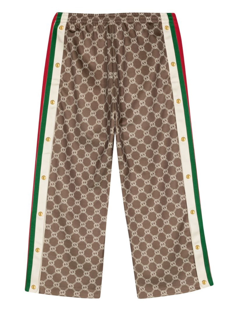 Brown Interlocking G Track Pants