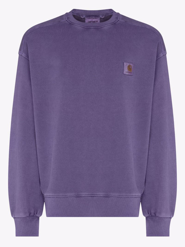 Nelson Logo AppliquÃ_x0083_Â©d Cotton Sweatshirt