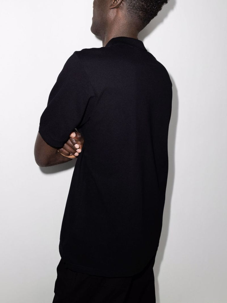 Chase Logo Embroidered Cotton Polo Shirt