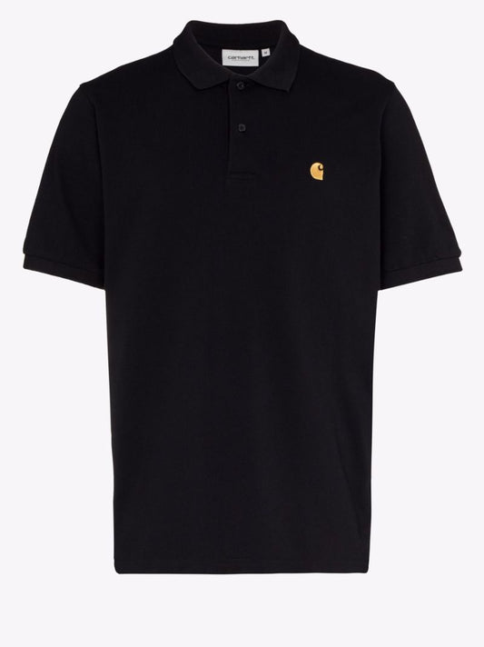 Chase Logo Embroidered Cotton Polo Shirt