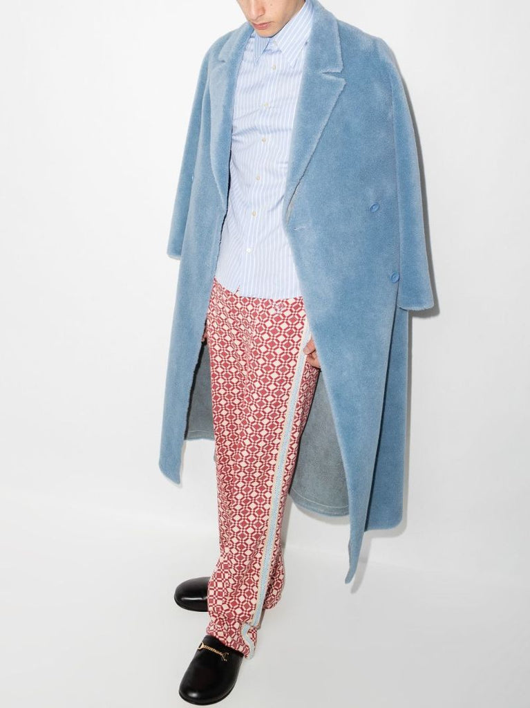 Blue Striped Cotton Shirt