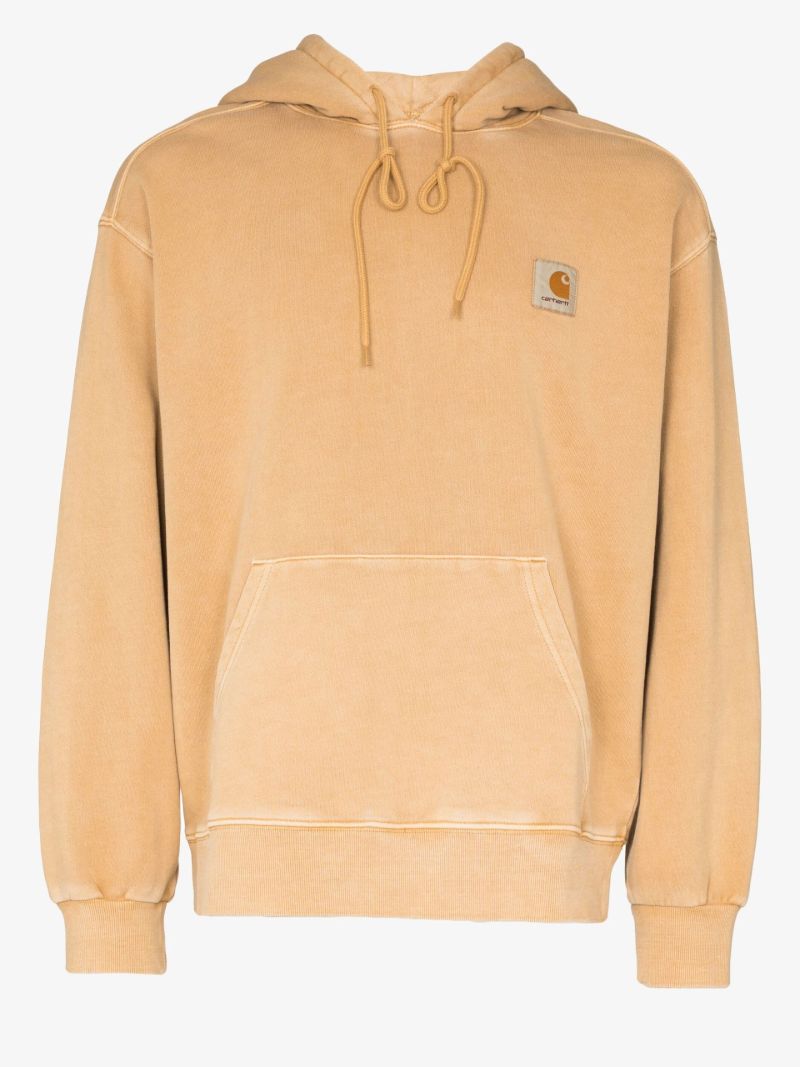 Brown Nelson Cotton Hoodie