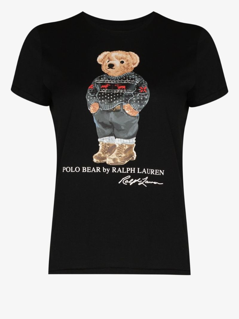 Polo Bear Print T-shirt