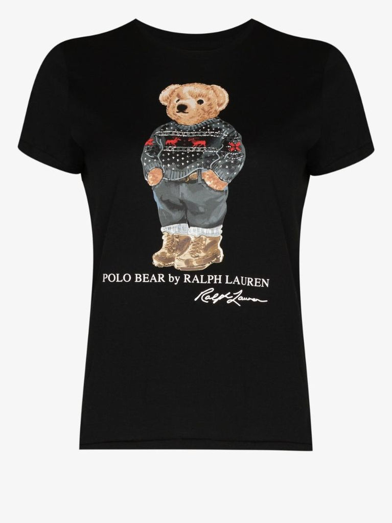 Polo Bear Print T-shirt