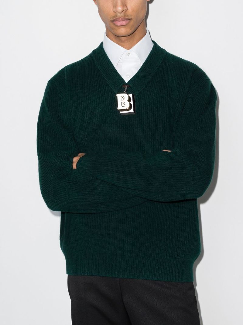 V-neck Wool Sweater