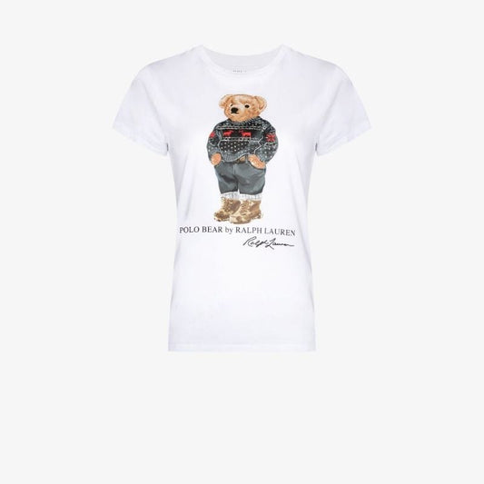 Polo Bear Print T-shirt