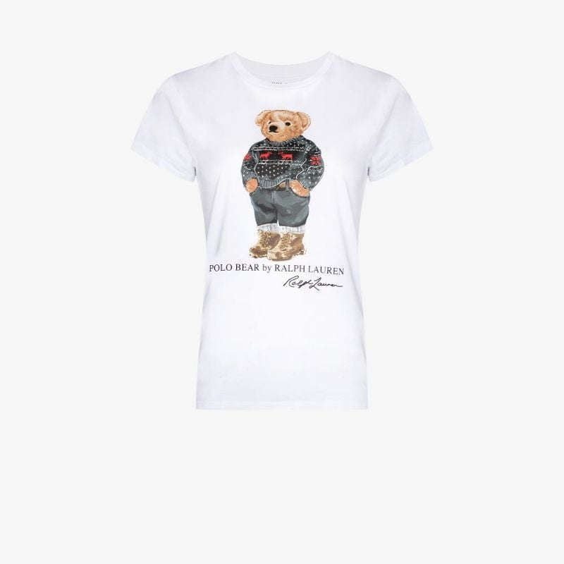 Polo Bear Print T-shirt