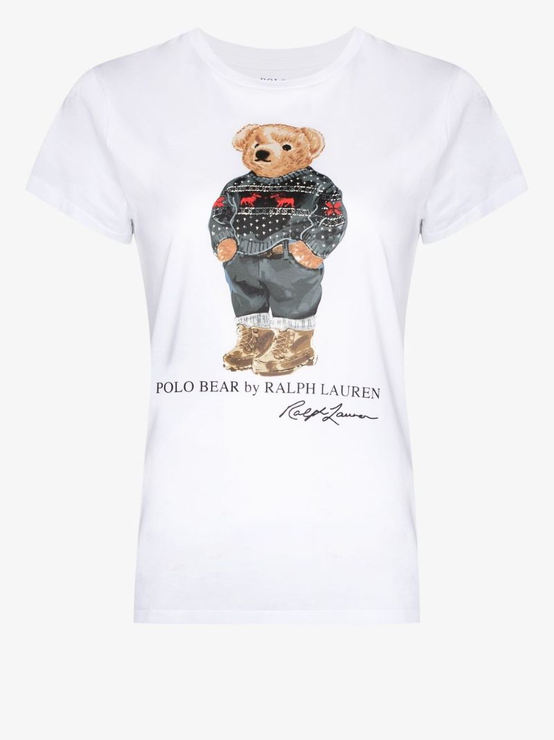 Polo Bear Print T-shirt
