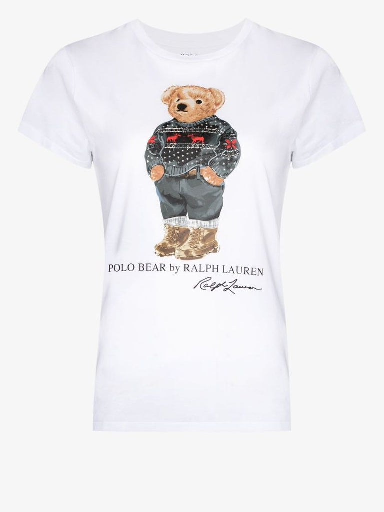 Polo Bear Print T-shirt