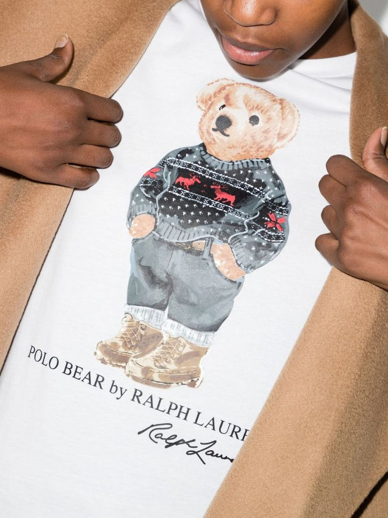 Polo Bear Print T-shirt