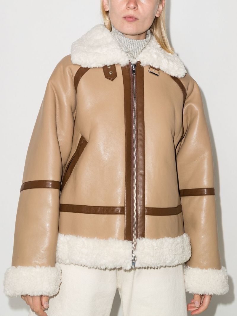 Rind Faux Leather Jacket