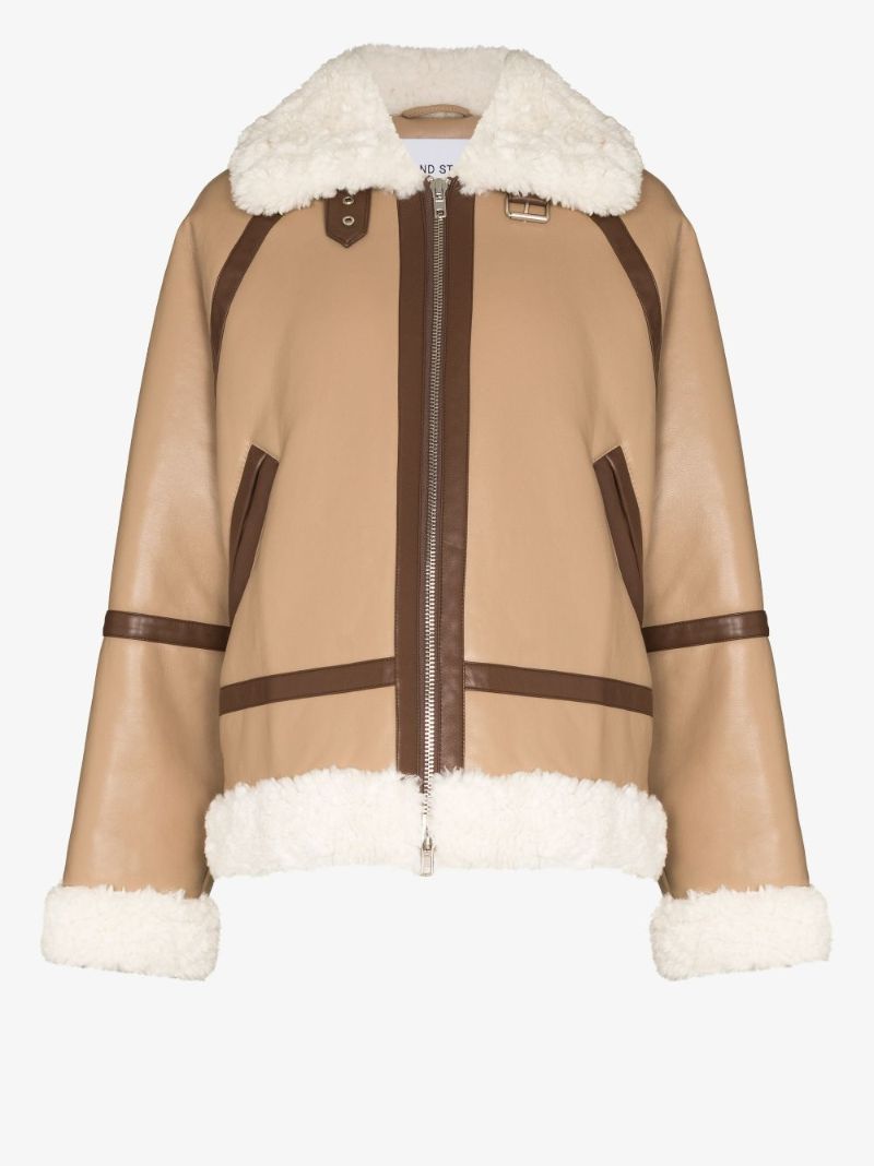 Rind Faux Leather Jacket