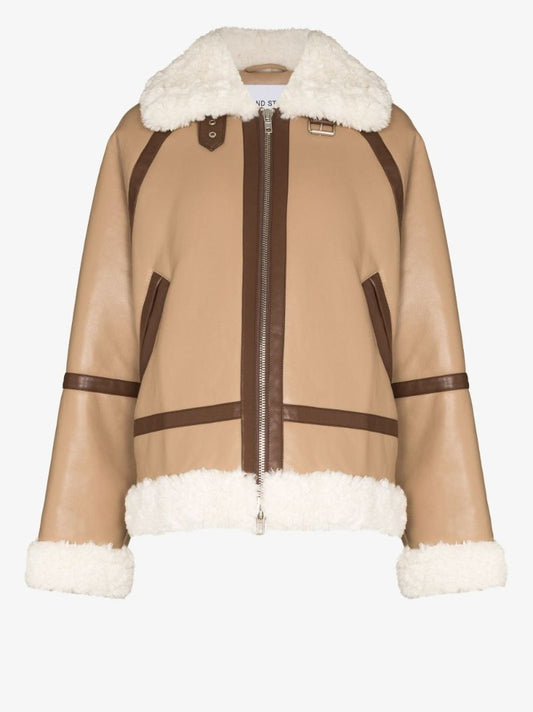 Rind Faux Leather Jacket