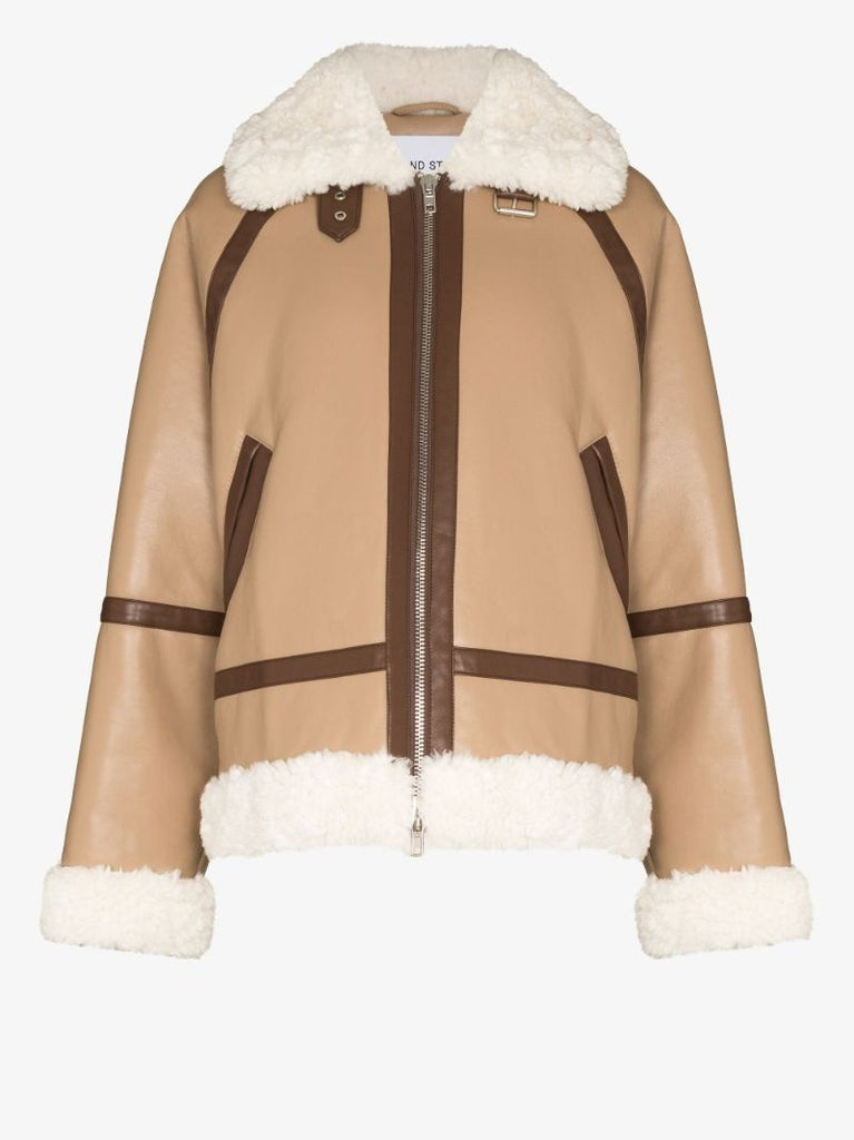 Rind Faux Leather Jacket