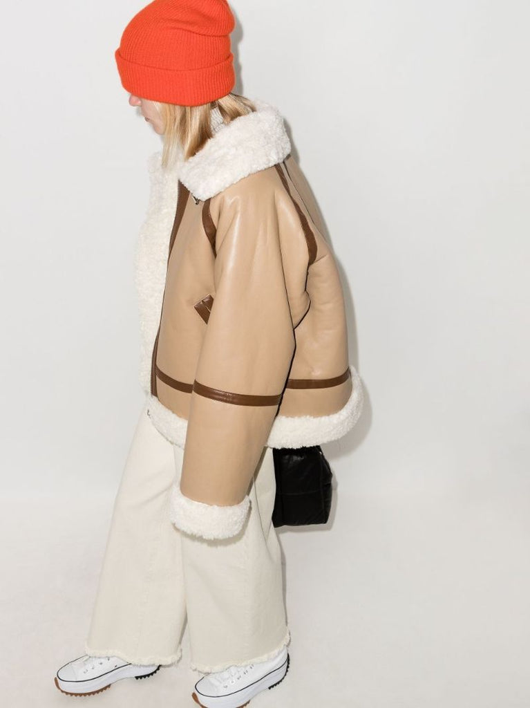 Rind Faux Leather Jacket