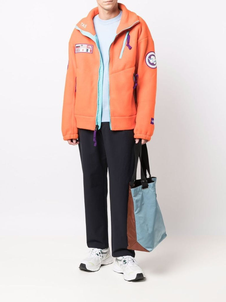 Blue Belted Straight Leg Trousers