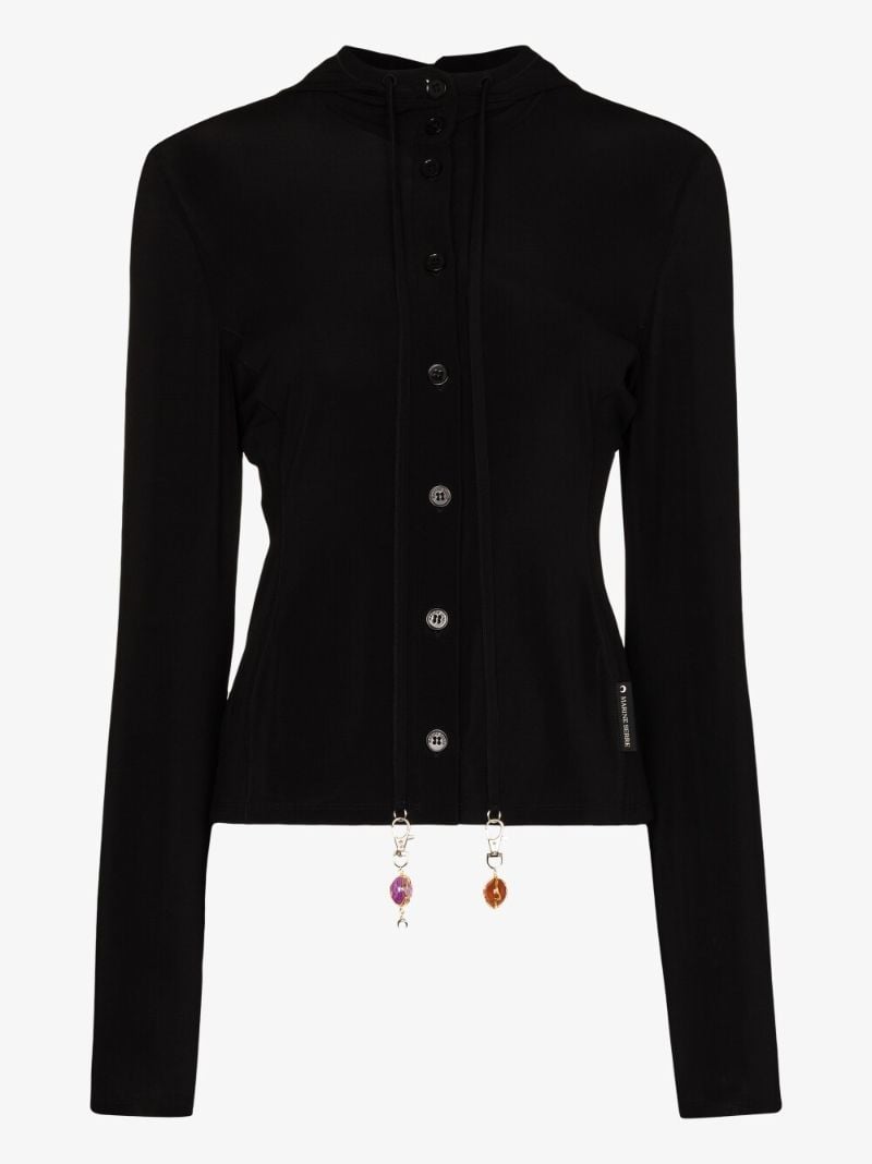 Beaded Hoodie Shirt