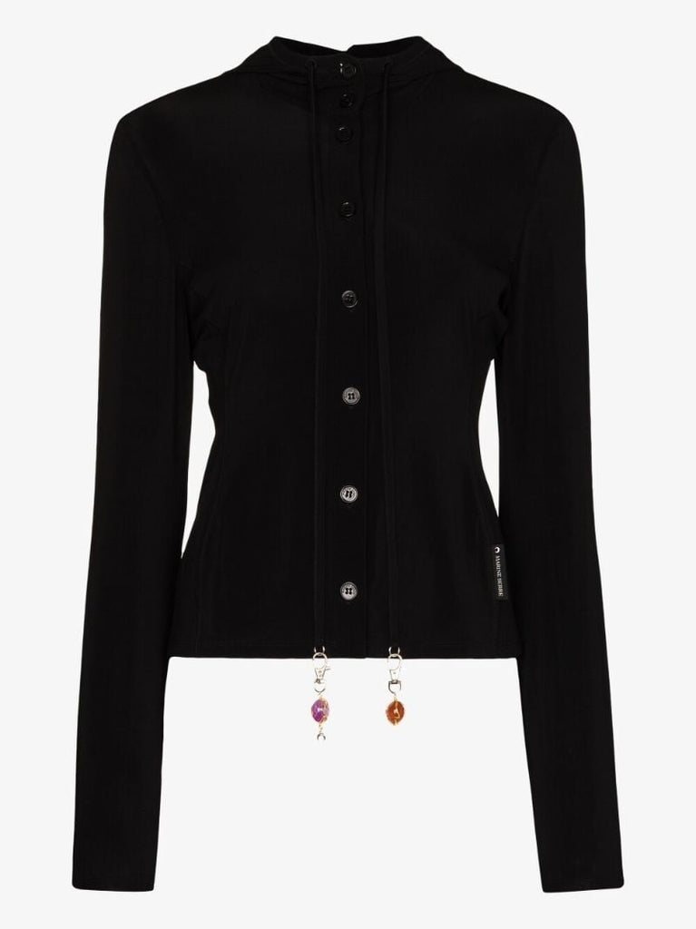 Beaded Hoodie Shirt