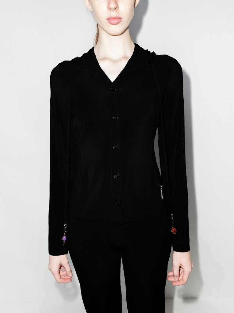 Beaded Hoodie Shirt