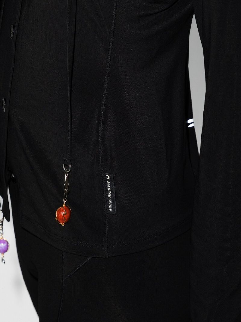 Beaded Hoodie Shirt